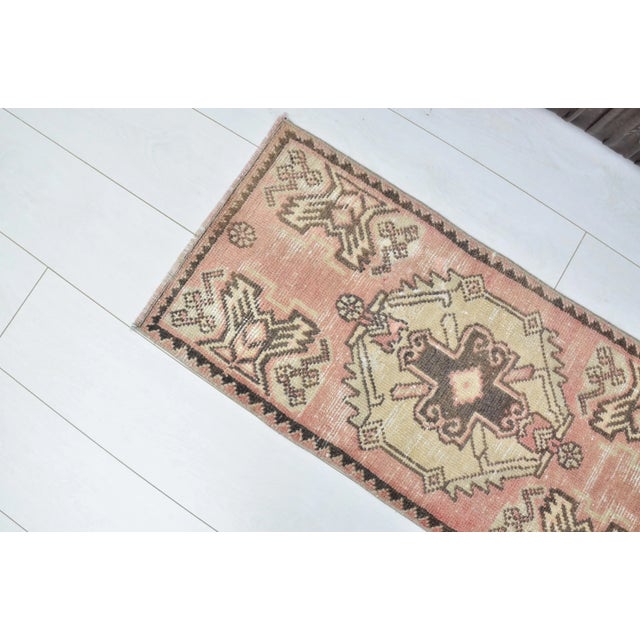 Modern 1960s Modern Neutral Wool Rug For Sale - Image 3 of 6