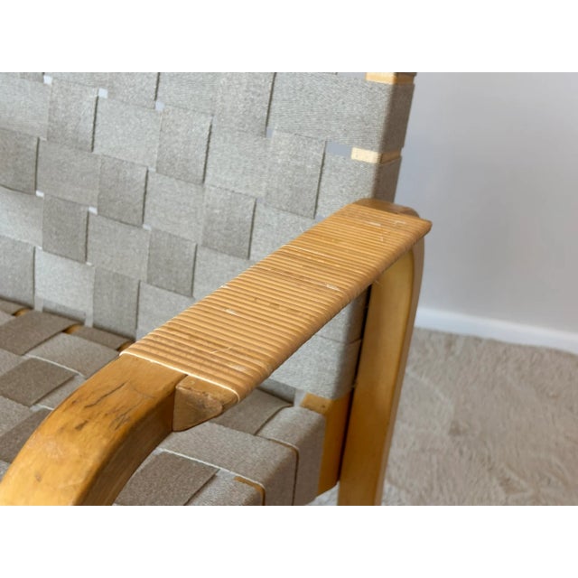 Wood Model 45 Lounge Chairs attributed to Alvar Aalto for Artek, 1970s, Set of 2 For Sale - Image 7 of 18