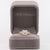 3Ct Lab Diamond Ring With Lab Diamond Accents: Solid 14k Gold, Asscher Cut 8mm, Size 6.75 For Sale - Image 4 of 8