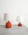 Ceramic Mid-Century French Red Apple Ceramic Lamps by Jacques & Dani Ruelland, France, 1960s, Set of 2 For Sale - Image 7 of 7