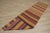 Tribal 1980s Tribal Red Striped Runner Rug For Sale - Image 3 of 13