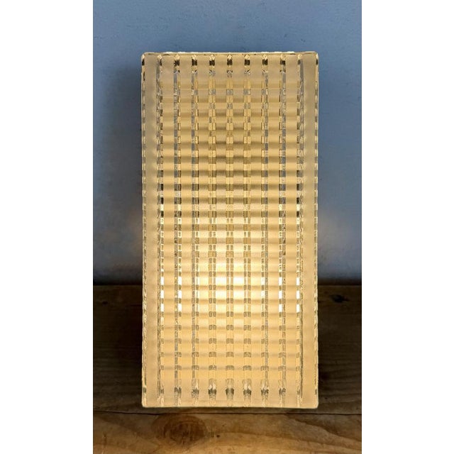 Vintage Glass Wall Light from Napako, 1970s For Sale - Image 18 of 18