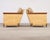 Late 20th Century Pair John Hutton for Donghia Merbau Rattan Lounge Chairs For Sale - Image 5 of 18
