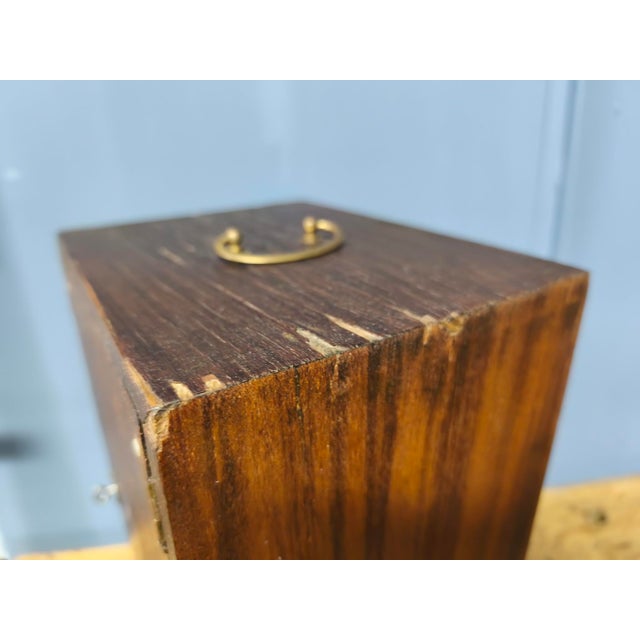 Antique Wood and Copper Combination Microscope, 1850s For Sale - Image 6 of 18