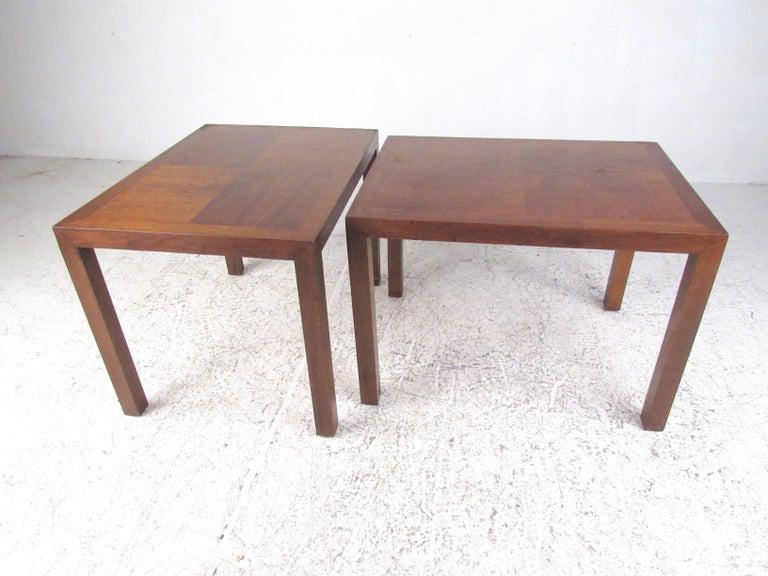 pair of lamp tables