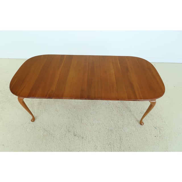 F49613ec Harden Queen Anne Solid Cherry Dining Table Chairish