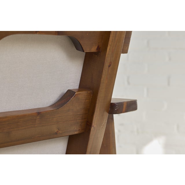 Italian Brutalist Lounge Chairs, 1970, Set of 2 For Sale - Image 4 of 8