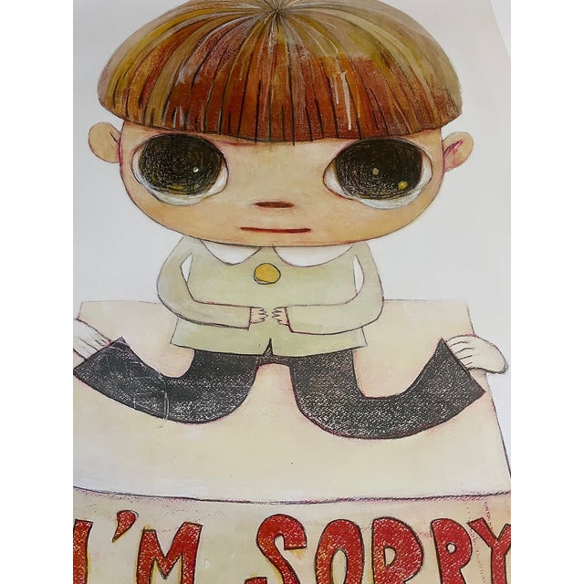 Yoshimoto Nara, I'm Sorry (Detail), 2007, Lee Museum of Art, Seoul, Copyright Yoshimoto Nara, 2024, Printed in Germany For Sale - Image 6 of 10