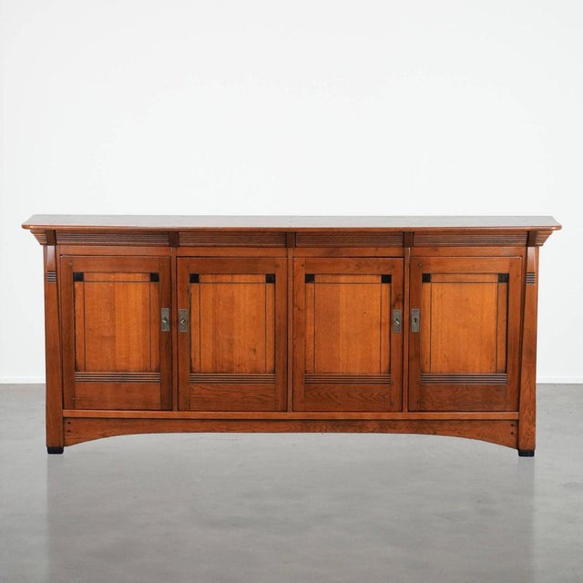 Art Nouveau Jugendstil Sideboard from Schuitema For Sale - Image 13 of 13