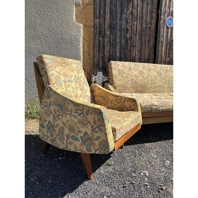 Vintage Living Room Set, 1960s, Set of 3 For Sale - Image 3 of 10