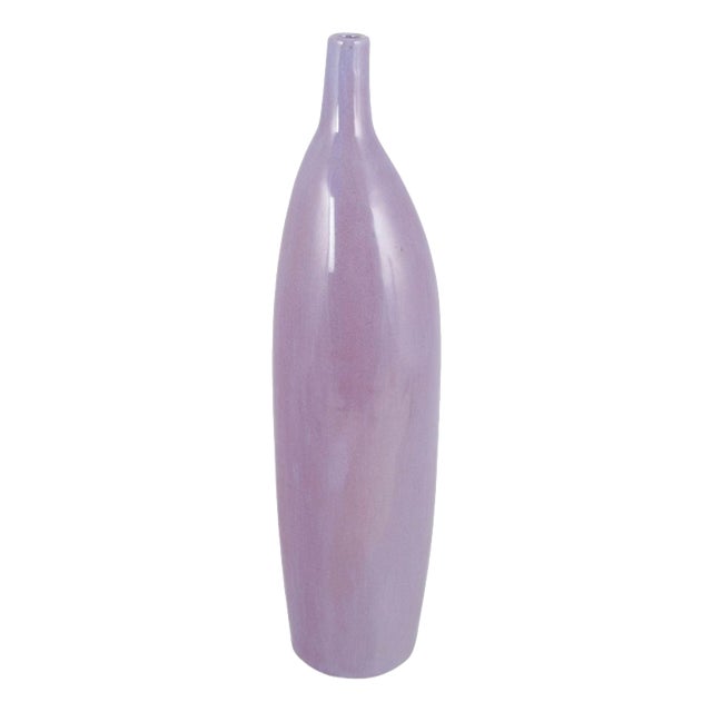 European Sculptural Studio Pottery Ceramic Vase, 1980s For Sale