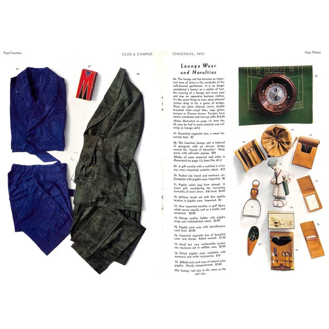 1930s Club & Campus Christmas 1931 Gifts for Men For Sale - Image 5 of 13