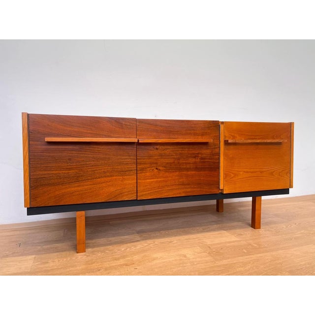 Wooden Sideboard by Up Zavody, Czechoslovakia, 1940s For Sale - Image 3 of 11