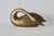 1970s Stylized Brass Swan Sculpture Patina Mid Century Hollywood Regency For Sale - Image 9 of 10