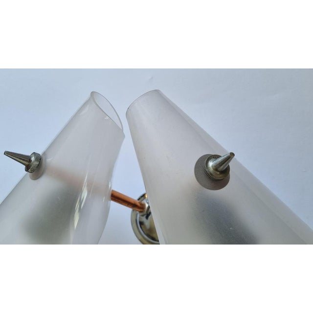 Large Mid-Century Wall Lamp in the style of Stilnovo, Italy, 1962 For Sale - Image 9 of 18