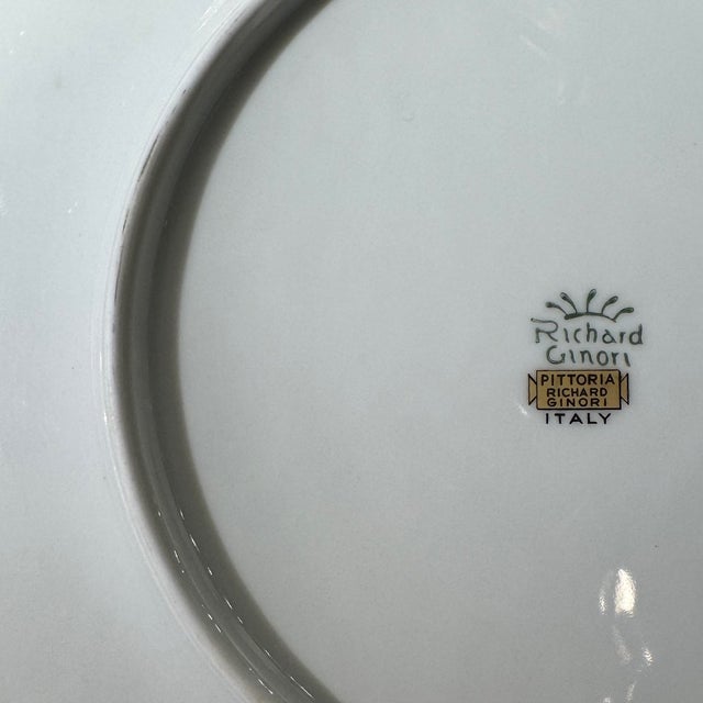 Vintage Galli Rossi Roosters Porcelain Dinner Service by Richard Ginori, 1960s, Set of 86 For Sale - Image 6 of 16