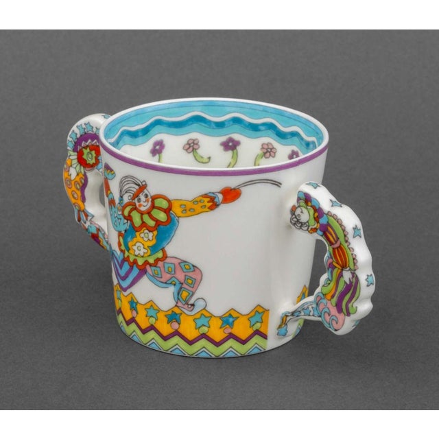 Three Gene Moore for Tiffany & Company Porcelain "Fantasy" Children's Tableware Service Set For Sale - Image 16 of 18