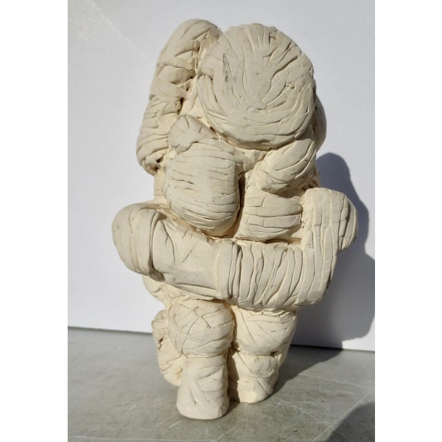 Pierre Yves Hervy-Vaillant Ceramic Bisque Sculpture Circa 1990s For Sale - Image 4 of 9