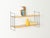 1960s wall shelf, whb very good workmanshiphigh-quality materialsmade in germany, manufacturer: whb width: 73 cm height:...