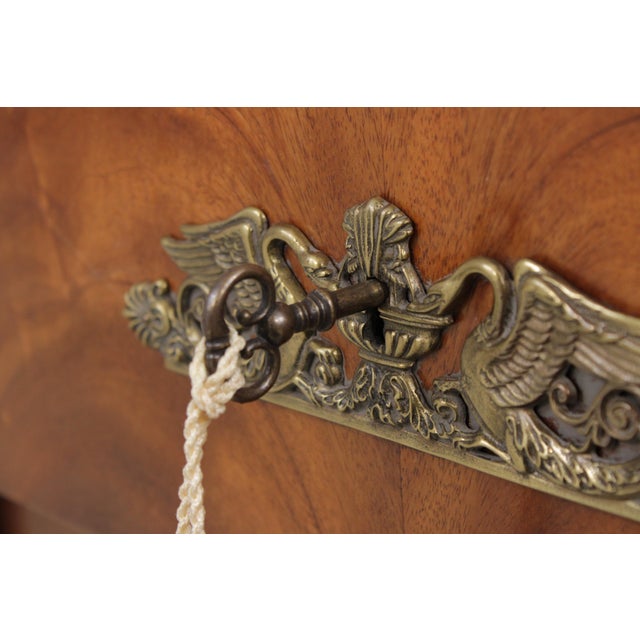 Henredon Natchez French Empire Marble Top Chest For Sale - Image 14 of 18