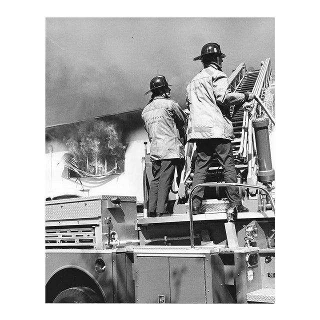1974 Don Ware Los Angeles Fire Department Photograph For Sale