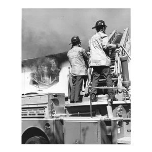 1974 Don Ware Los Angeles Fire Department Photograph