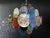 Vintage Italian Murano Chandelier with 36 Multicolored Disks, 1990 For Sale - Image 17 of 18