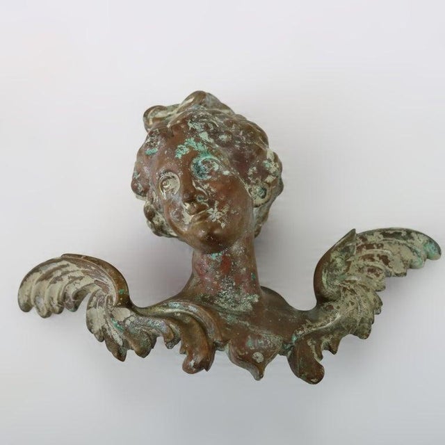 Pair Of Antique French Neoclassical Bronze Accoutrements C1890 Measures - 4 5/8" x 6 3/8" x 2 3/8" A pair of antique...