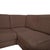 Textile Flex Plus Fabric Corner Sofa in Brown with Manual Function by Ewald Schillig For Sale - Image 7 of 18