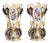 Porcelain Altar Vases from Vieux Paris, 1800s, Set of 2 For Sale