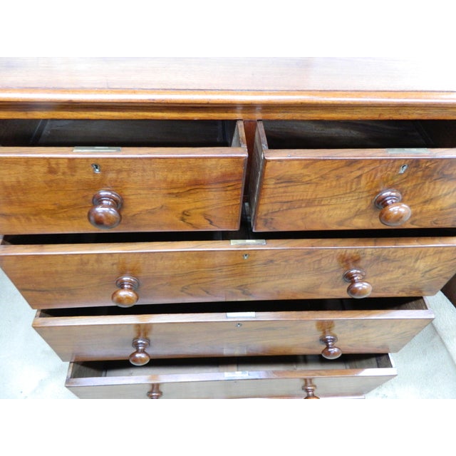 Victorian Mahogany Chest of Drawers For Sale - Image 11 of 18