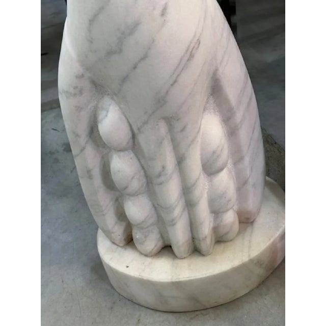 Penguin Sculpture in Marble For Sale - Image 10 of 13
