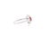 Not Yet Made - Made To Order Modern Style 14k White Gold Ruby Diamond Halo Birthstone Ring Size 7 For Sale - Image 5 of 14