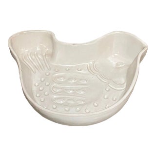 Contemporary Bird Shaped Bowl From Sicily For Sale