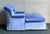 Art Deco Vintage Regency Tufted Velvet Chaise Lounge For Sale - Image 3 of 5