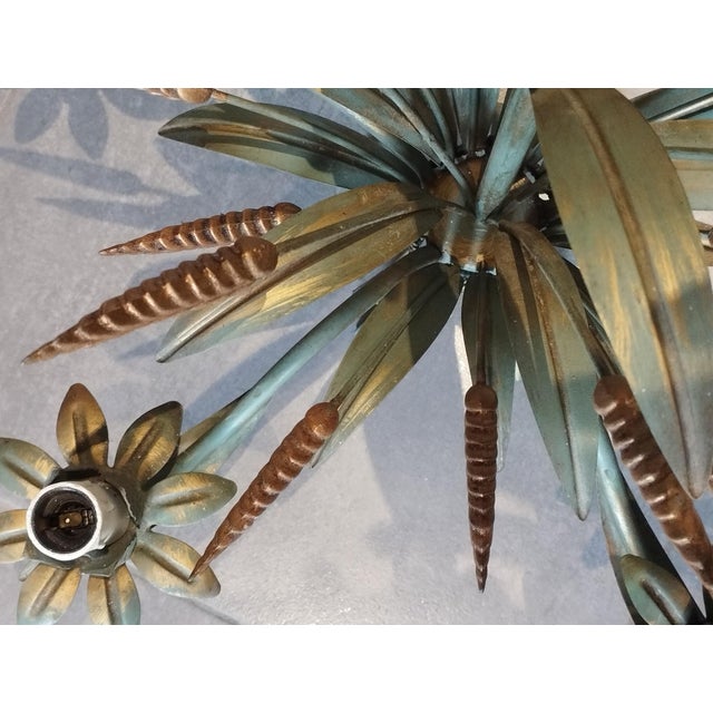 Epis de Blé Pendant Chandelier by Maison Masca, circa 1970 For Sale - Image 9 of 18