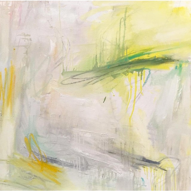 "Morning Sun" by Trixie Pitts Abstract Oil Painting For Sale - Image 11 of 11