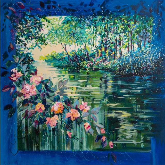 Sunlight Reflections, Rebecca Hardin, Screenprint For Sale - Image 4 of 4