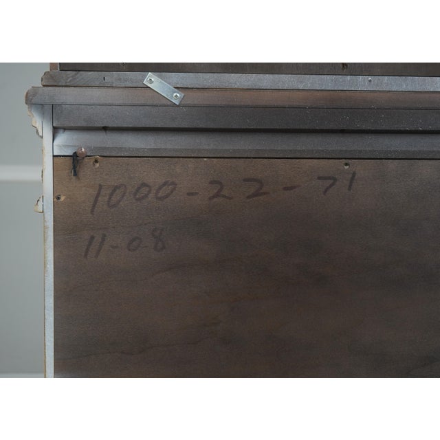 Ej Victor Newport Collection Neoclassical Breakfront For Sale - Image 16 of 18