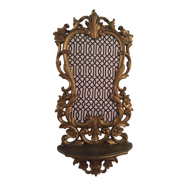 Shabby Chic Style Rococo Wall Shelf France Antique Baroque Wall