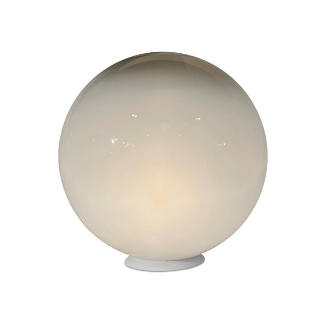 Massive Italian Modernist Ombré Glass Table Lamp For Sale In Chicago - Image 6 of 6