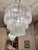 Murano Contemporary Oval Transparent “Tronchi” Murano Glass Chandelier in Venini Style. For Sale - Image 4 of 9