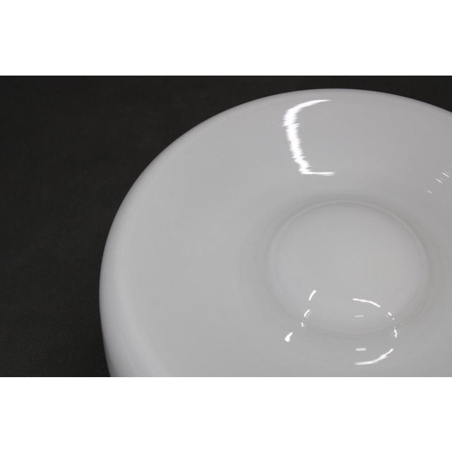 1970s Mid-Century Black Flush Mount Lights, 1970s, Set of 3 For Sale - Image 5 of 13