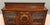 Antique English Jacobean Bookcase Bow Front Cabinet Triple Door Oak C1930s For Sale - Image 14 of 18