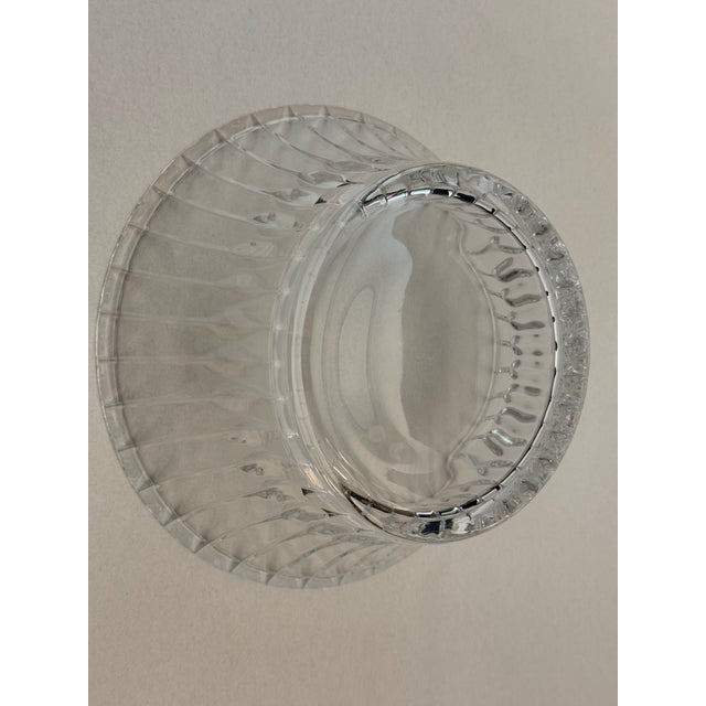 Glass Mikasa Park Lane Glass Bowl For Sale - Image 7 of 7