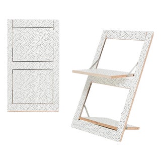 Fläpps Folding Chair – Watercolor Dots by Kind of Style for Ambivalenz For Sale