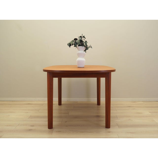 Danish Teak Table, 1970s For Sale - Image 4 of 17