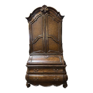 Marge Carson Flemish Bombe Secretary For Sale