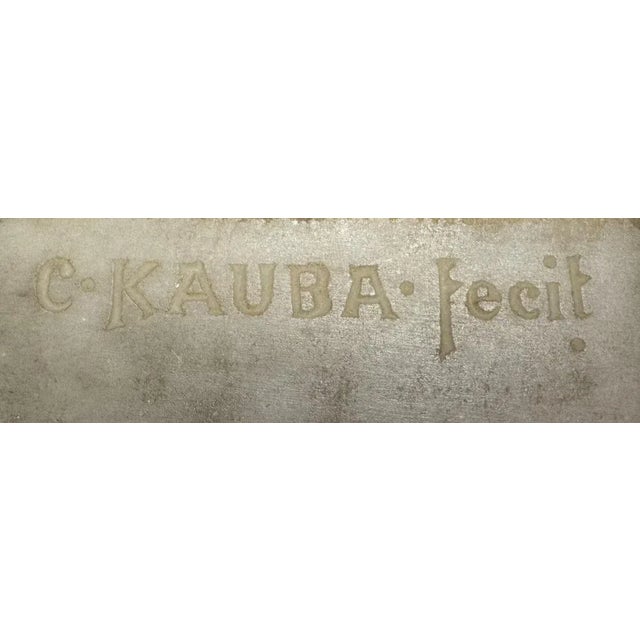 Carl Kauba, Figurative Sculpture, 1890s, Bronze on Marble For Sale - Image 13 of 15