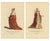 European School, Duke and Duchess of Venice Costume, 1581, Engraving, Set of 2 For Sale - Image 11 of 11